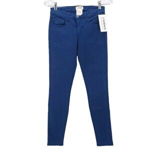 L’AGENCE Indigo Blue Skinny Stretch Jeans Low Rise Ankle Size 25 NWT